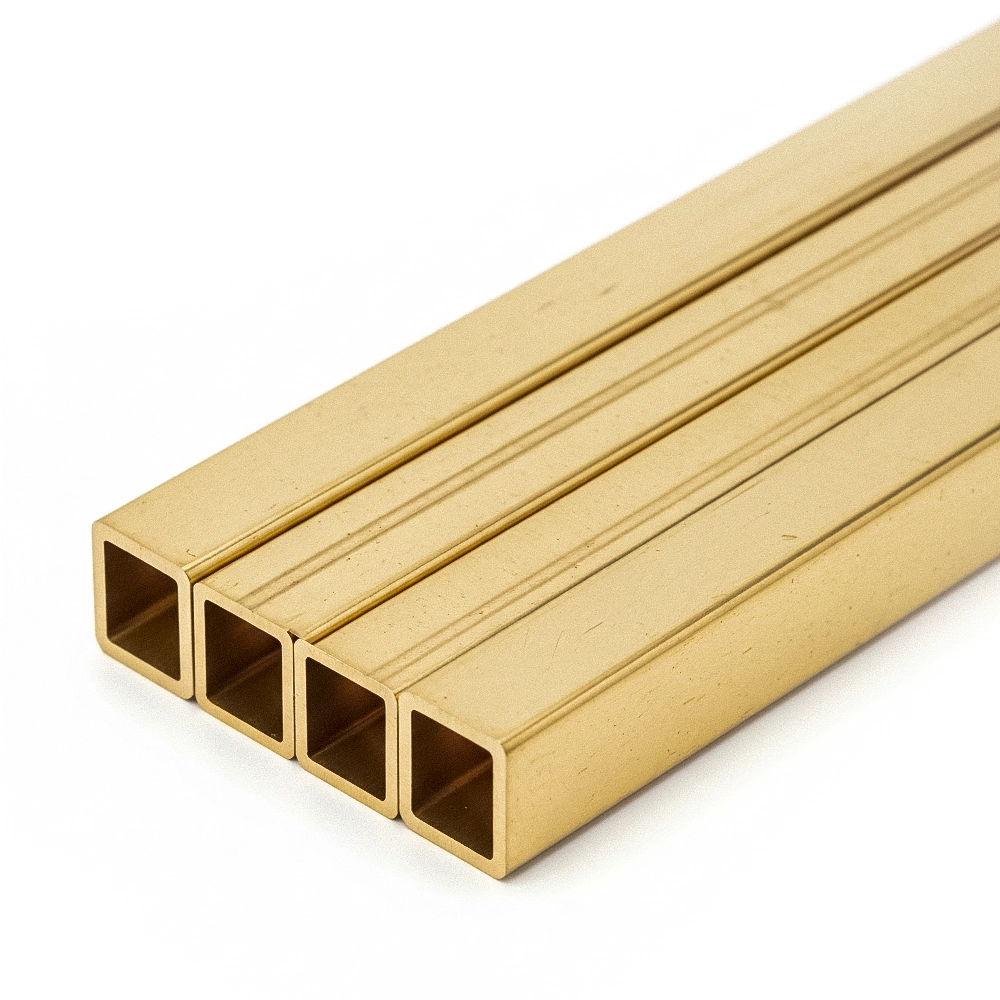 Труба латунная профильная