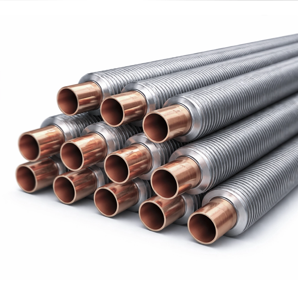 Оребренные биметаллические трубы